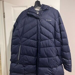 Columbia Blue Quilted Jacket